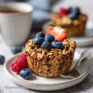 Apple Cinnamon Baked Oatmeal Cups in 25 Minutes