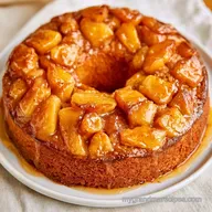 Apple Pie Filling Poke Cake with Spice Cake