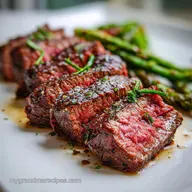 Beef Hanger Steak: Pan Seared & Butter Basted