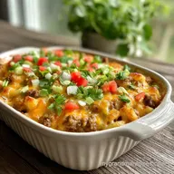 Big Mac Tot Casserole: Crispy Tater Tot Bake