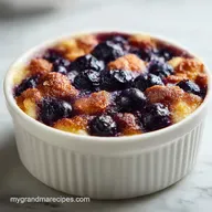 Blueberry Cobbler with Cinnamon: 50 Min