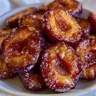 Brown Sugar Baked Plums for 6 Servings