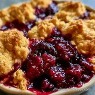 Plum Cobbler for 8 Servings