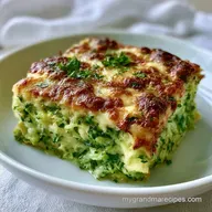 Cheesy Zucchini Casserole for 8 People