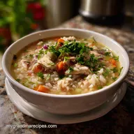 Chicken and Rice Soup Recipe for Velvety Broth