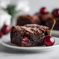 Chocolate Cherry Cordial Brownies Recipe in 55 Minutes