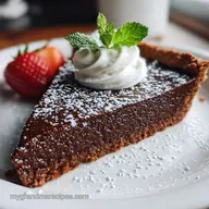 Chocolate Crack Pie: Baked in 50 Minutes