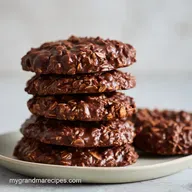 Chocolate Peanut Butter No-Bakes: Chewy