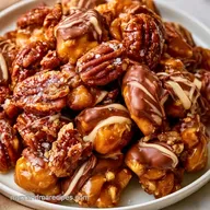 Chocolate Pecan Candy in 15 Minutes