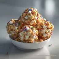 Christmas Popcorn Balls for 12 Servings
