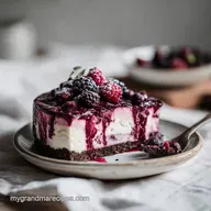 No Bake Cheesecake: Creamy Filling for 12 Servings