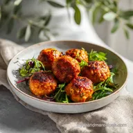 Paprika Chicken Meatballs for 4 Servings