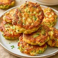 Crispy Baked Zucchini Fritters in 30 Min