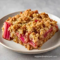 Rhubarb Crisp with Tapioca