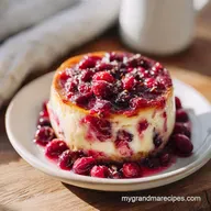 Cranberry Cheesecake: Gingersnap Swirl
