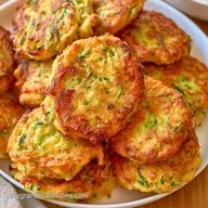 Zucchini Fritters with Almond Flour