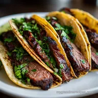 Grilled Flank Steak Tacos Recipe: Tender, Zesty