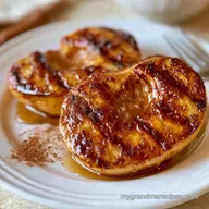 Grilled Peaches with Honey in 20 Minutes