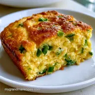 Hatch Chile Cornbread for 9 Squares