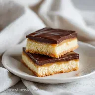 Millionaire Shortbread: 16 Servings of Buttery Caramel Bars