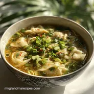 Wonton Soup Recipe for 6 Servings