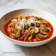 Healthy Low Carb Crustless Pizza Bowl
