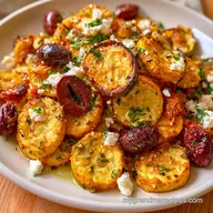 Mediterranean Zucchini Casserole for 6