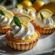 Mini Lemon Tarts - Zingy Citrus Bliss