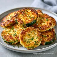 Pan Fried Zucchini with Parmesan
