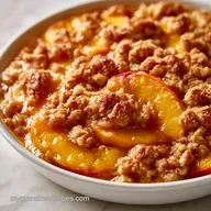 Quick Peach Crisp Recipe with Fresh Peaches