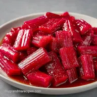 Quick Prep Rhubarb Mixture in 35 Minutes