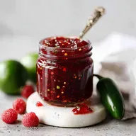 Raspberry Jalape&ntilde;o Jam: Sweet & Spicy Preserve