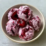 Roasted Plum Ice Cream: Creamy Finish