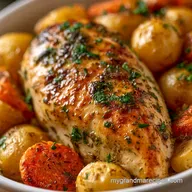 Sheet Pan Chicken with Baby Potatoes