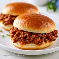 Simple Ground Beef Sloppy Joes: 35 Min