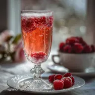 Popular Valentines Day Mocktail Everyone Is Pinning with Sparkling Raspberry in 10 Minutes