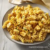 Creamy Spicy Ranch Chicken Pasta Salad