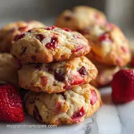 Strawberry Chip Cookies Cake Mix Cookie in 40 Minutes