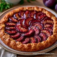 Summer Plum Tart with Puff Pastry