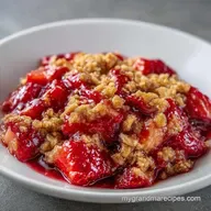 Summer Strawberry Rhubarb Dessert: Golden