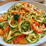 Zucchini Noodle Primavera in 25 Minutes