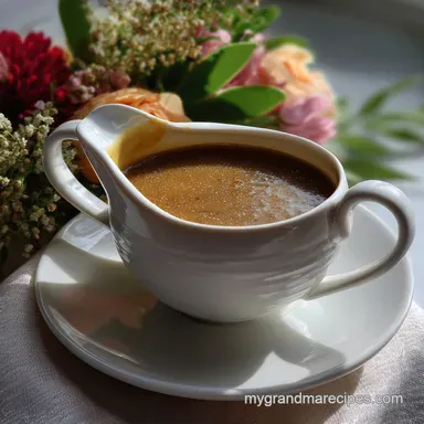 Homemade Gravy Recipe: Velvety Finish