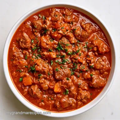 American Goulash Soup: One-Pot Hearty Recipe Card