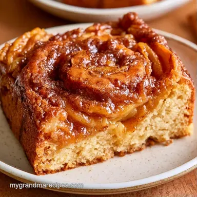 Apple Pie Filling Coffee Cake in 45 Min Recipe Card