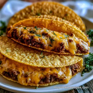 Baked Tacos for Picky Eaters: Crispy Recipe Card