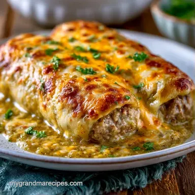 Smoky Beef Hatch Enchiladas Recipe Card