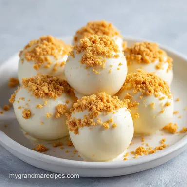 Biscoff Truffles: Caramelized Center with White Chocolate
