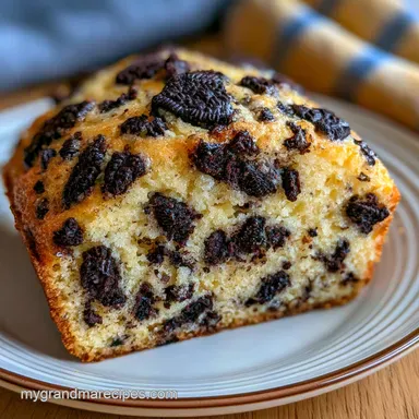 Oreo Buttermilk Pound Cake: Velvety Recipe Card