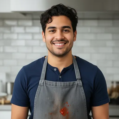 Photo of Carlos Mendez - Comfort Food Fusion & Quick Family Meals Inspired by Abuela s Texas-Mexican Kitchen