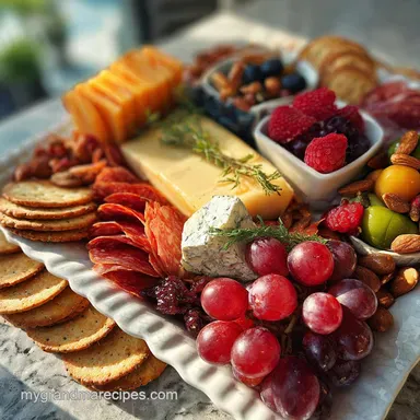 Charcuterie Board in 20 Minutes | Classic Ingredients Recipe Card